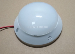 Светильник светодиодный ЖКХ серии Liga-110-48-IP20 с датчиком звука