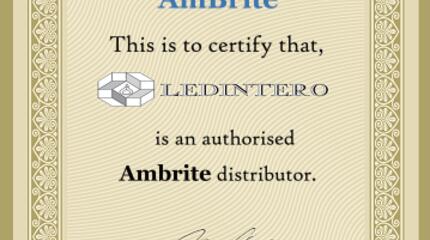 Ledintero- дистрибьютер компании AmBrite на территории России и СНГ