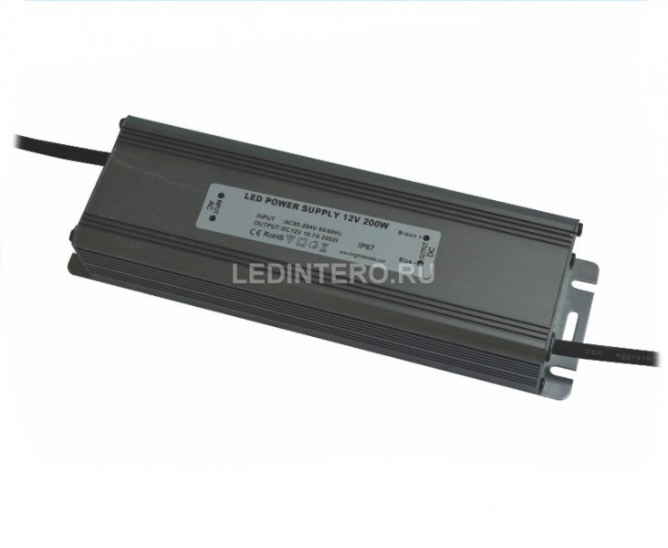 Блок питания для светодиодного светильника LD-СV -200-W